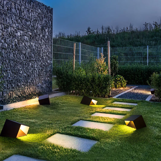 Cube Solar - Stijlvolle Zonne-Lamp voor Tuinverlichting