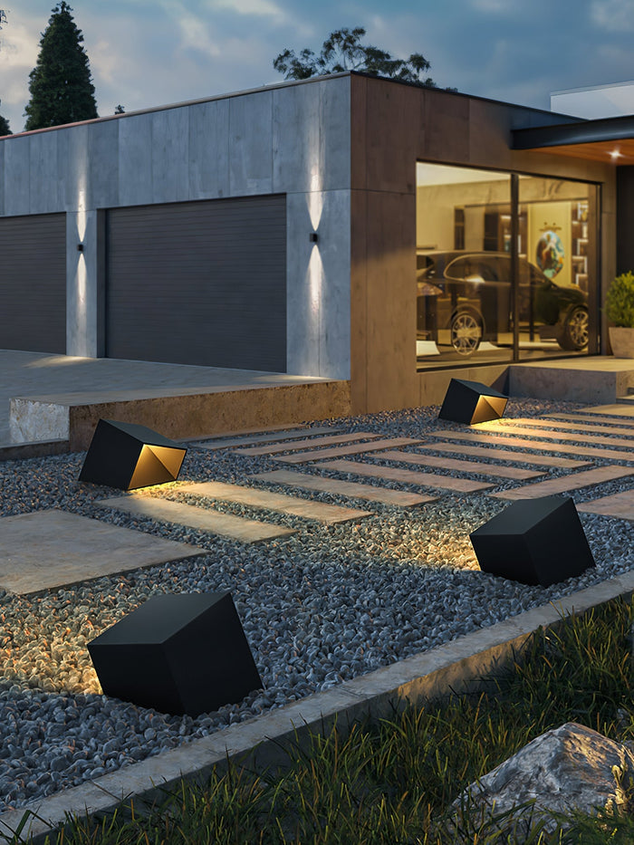 Cube Solar - Stijlvolle Zonne-Lamp voor Tuinverlichting