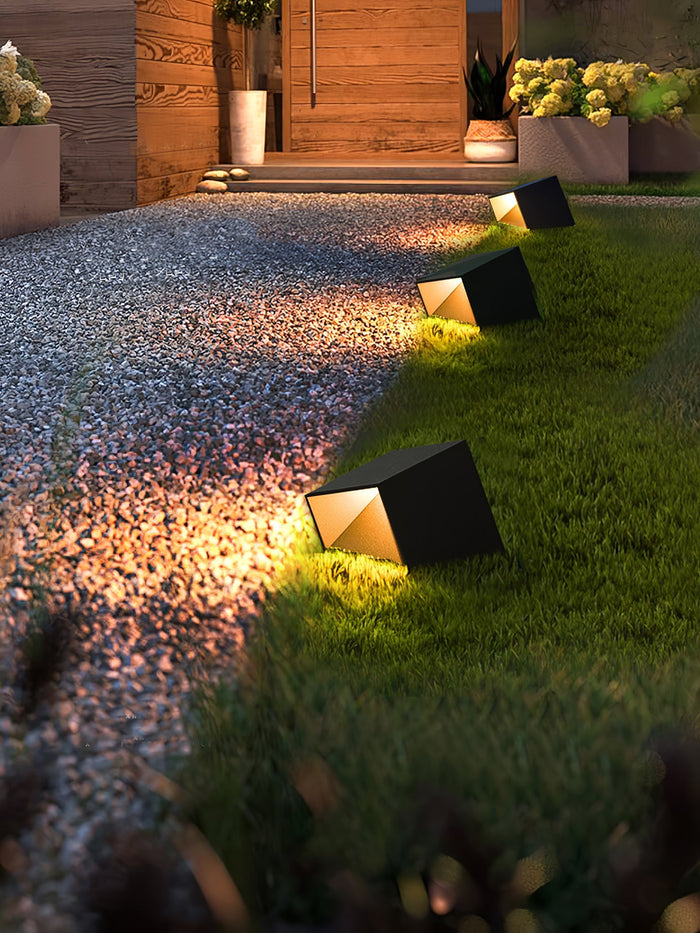 Cube Solar - Stijlvolle Zonne-Lamp voor Tuinverlichting