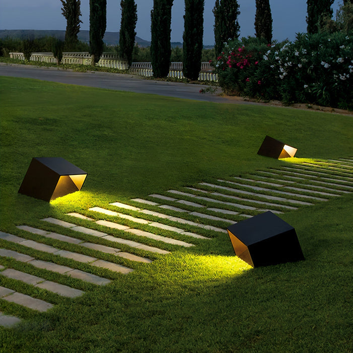 Cube Solar - Stijlvolle Zonne-Lamp voor Tuinverlichting