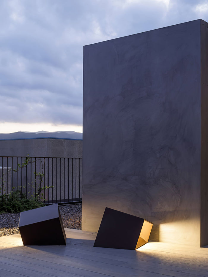 Cube Solar - Stijlvolle Zonne-Lamp voor Tuinverlichting
