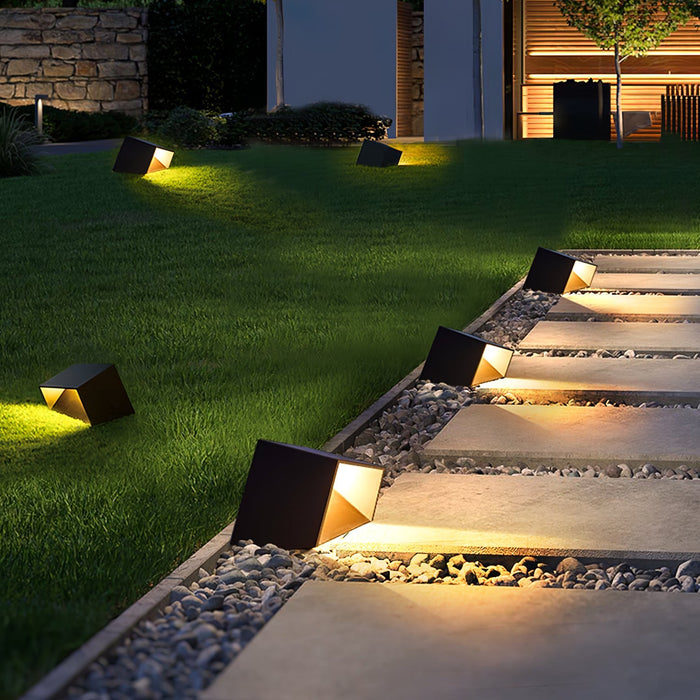 Cube Solar - Stijlvolle Zonne-Lamp voor Tuinverlichting