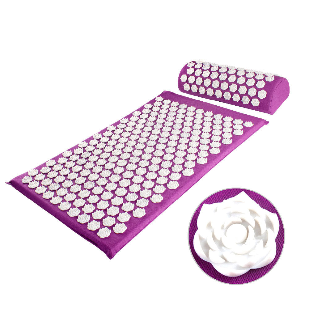 RelaxPress – Acupressuur Yogamat en Kussenset