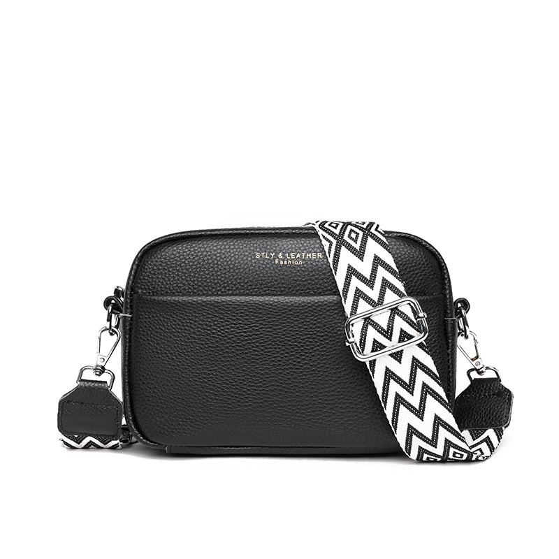 AvaBag – Elegante Leren Schoudertas voor Dames