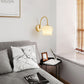 FrenchBloom – Elegante Bloem Wandlamp van Glas