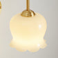 FrenchBloom – Elegante Bloem Wandlamp van Glas