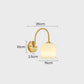 FrenchBloom – Elegante Bloem Wandlamp van Glas