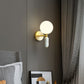 Luminous Stone - Stijlvolle Marmeren Bed- en Wandlamp