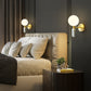 Luminous Stone - Stijlvolle Marmeren Bed- en Wandlamp