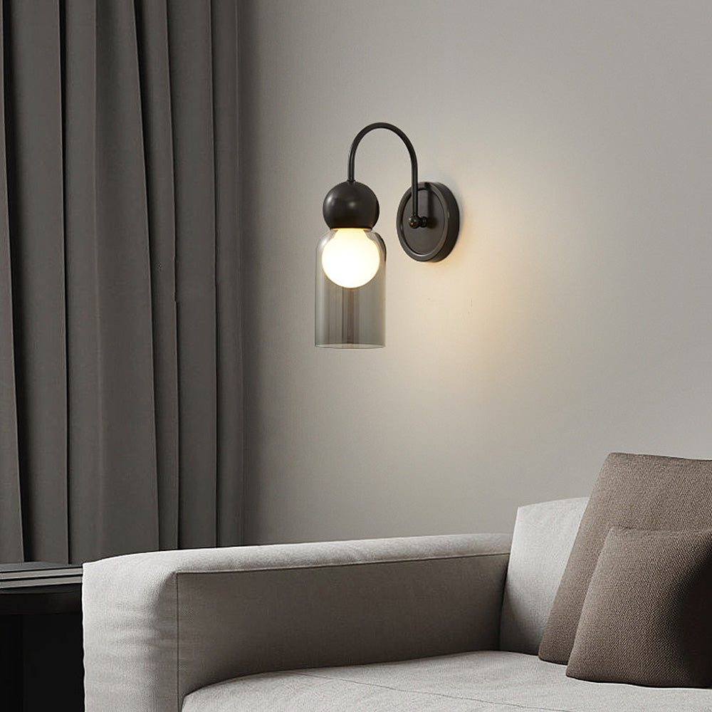 GlowFlare - Scandinavische Transparante Wandlamp voor Interieur
