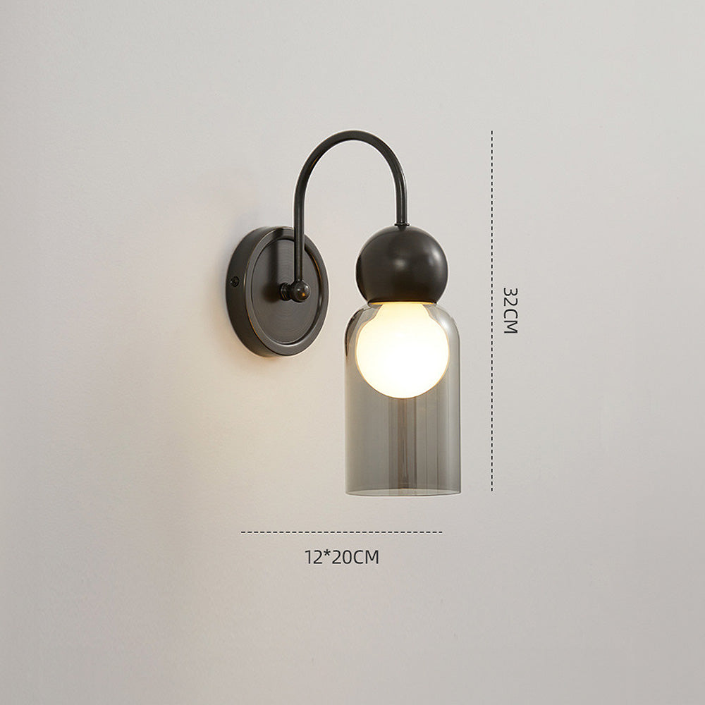 GlowFlare - Scandinavische Transparante Wandlamp voor Interieur
