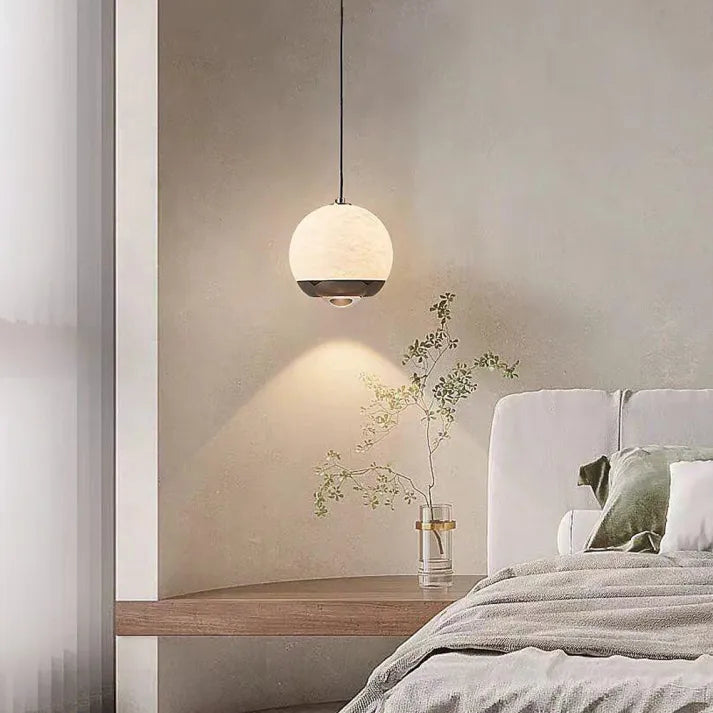LumiereNordique Elegance Plafondlamp - Scandinavische Marmeren Hanglamp