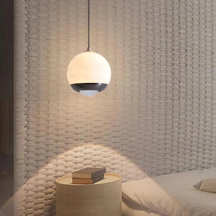 LumiereNordique Elegance Plafondlamp - Scandinavische Marmeren Hanglamp
