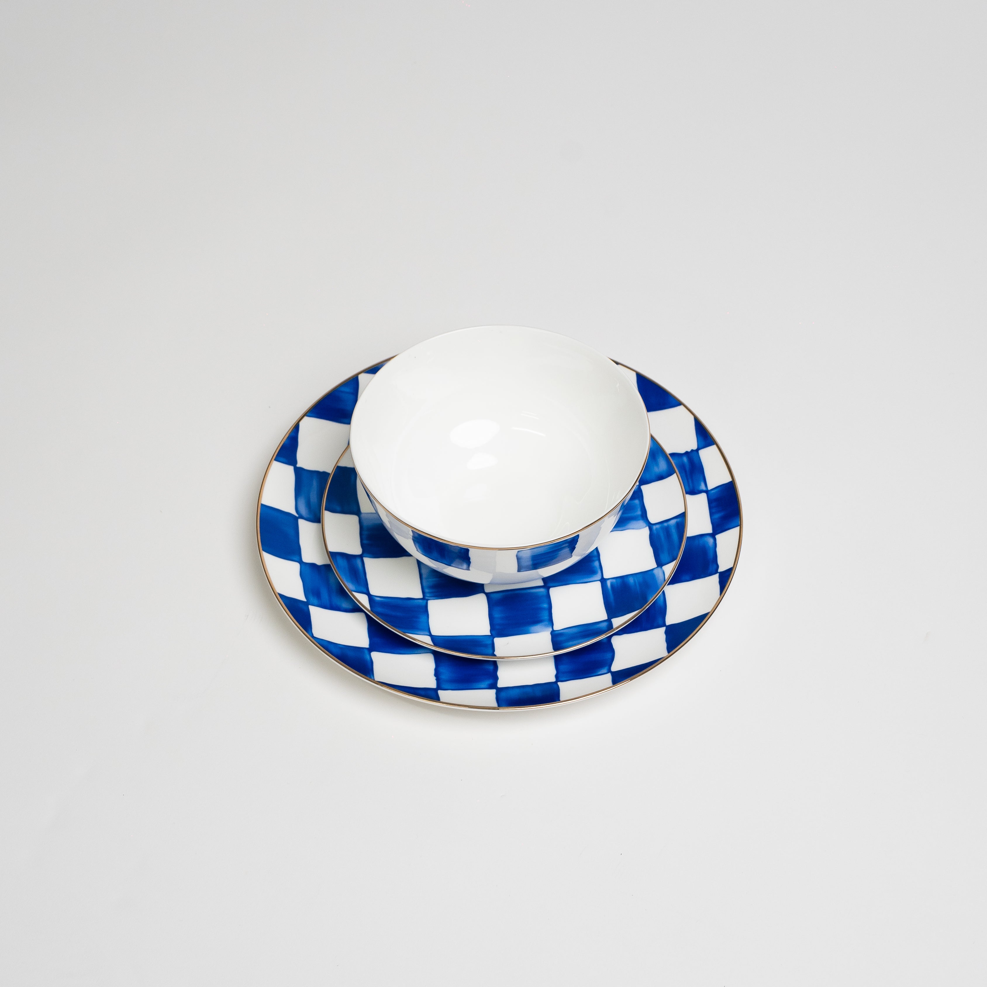 RoyalBlue - Luxe Ruiten Serviesset voor Eettafel