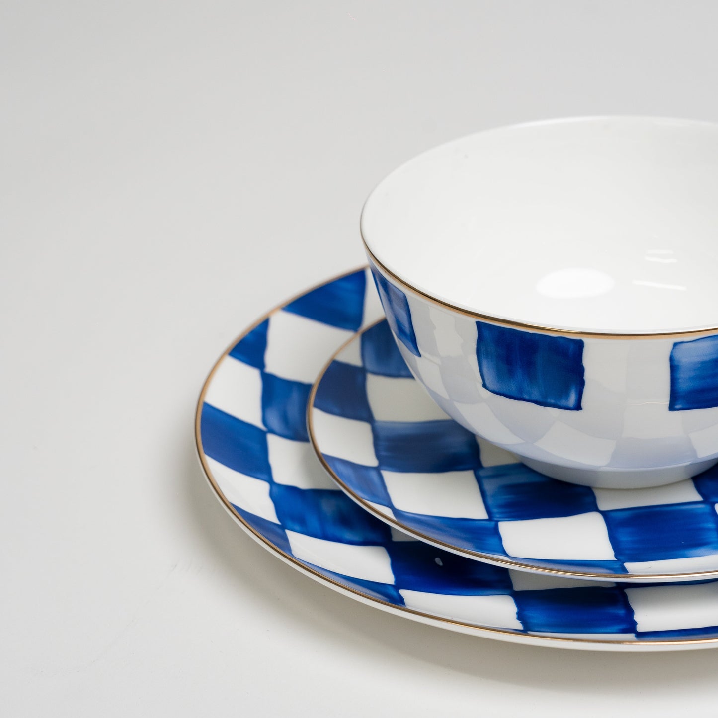 RoyalBlue - Luxe Ruiten Serviesset voor Eettafel