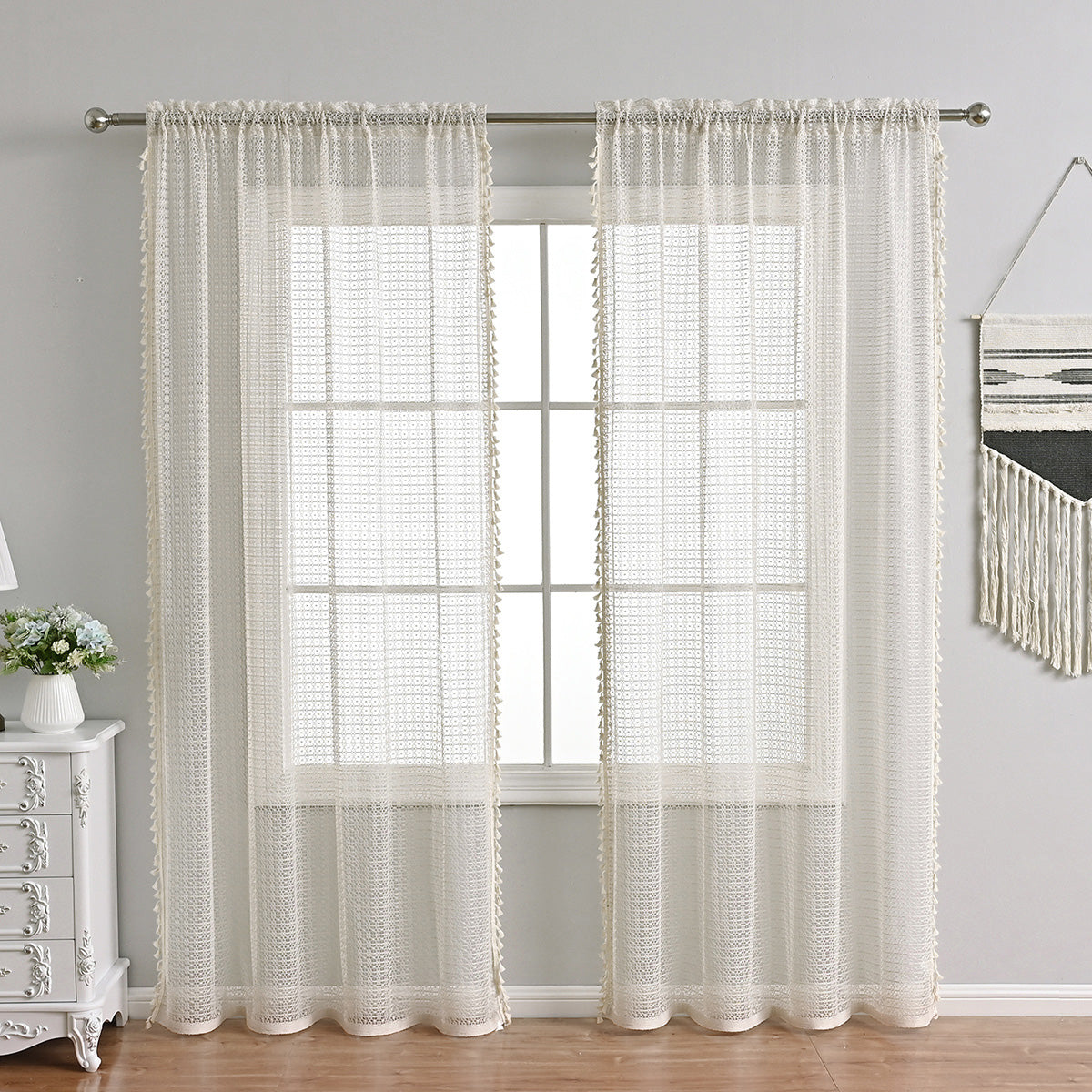 NatureGlow Curtains - Luxe Verduisterende Gordijnen in Beige