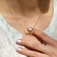HeartBond Necklace – Tijdloos Sieraad van Verbonden Liefde