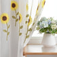 NatureGlow Curtains - Rustieke Zonnebloemen Gordijnen voor Thuis