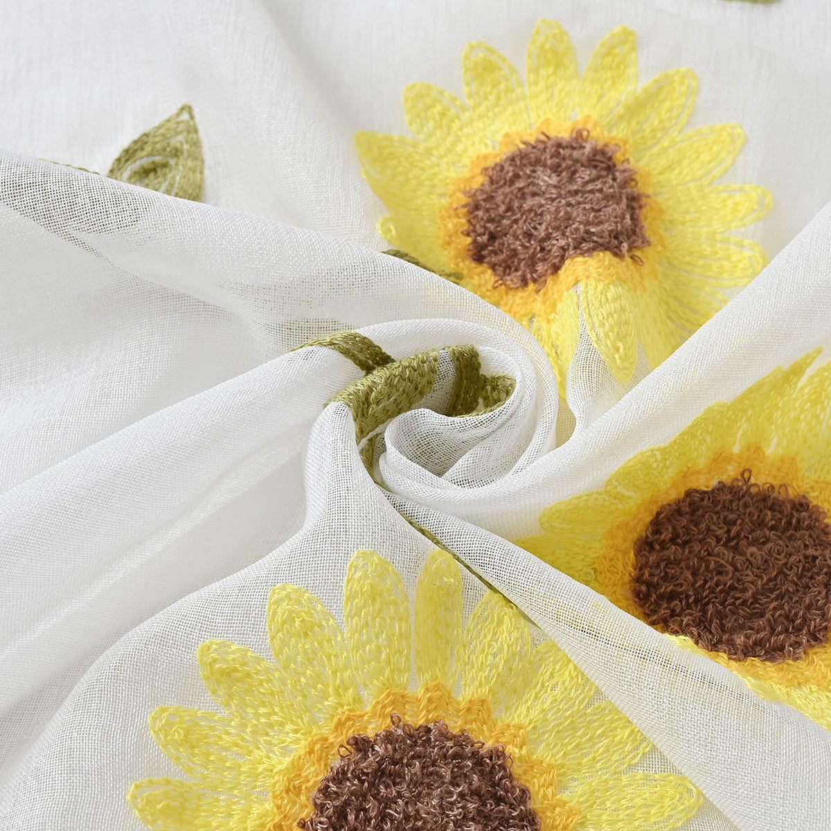 NatureGlow Curtains - Rustieke Zonnebloemen Gordijnen voor Thuis