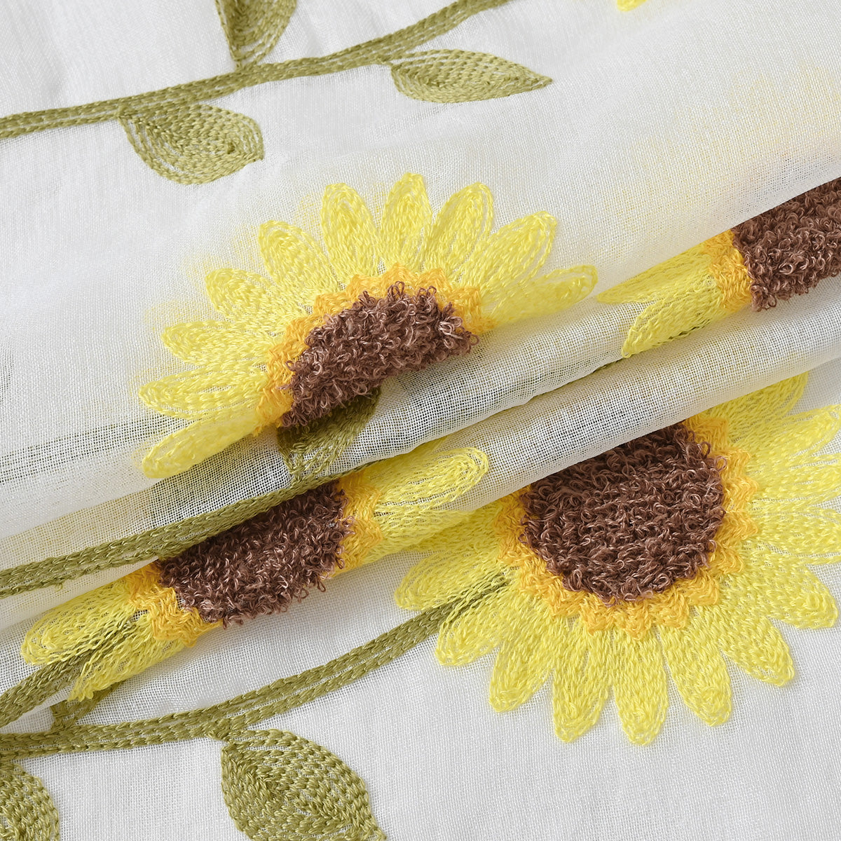 NatureGlow Curtains - Rustieke Zonnebloemen Gordijnen voor Thuis