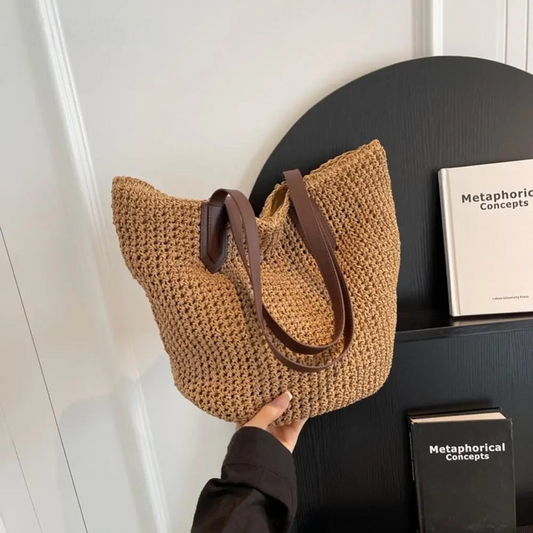 SunWeave Bag – Luxe Boheemse Dames Schoudertas