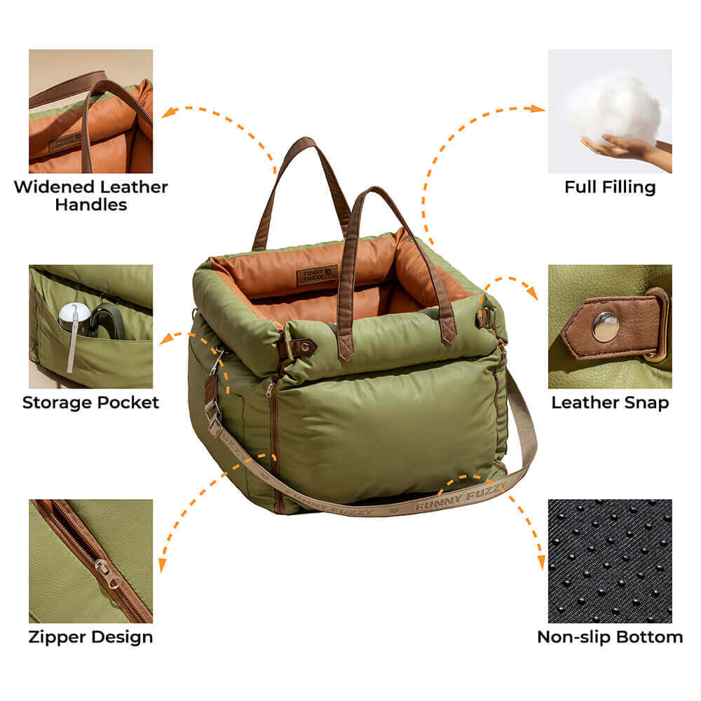PawLuxury - Luxe Hondengereedschap voor Comfortabele Autoreizen