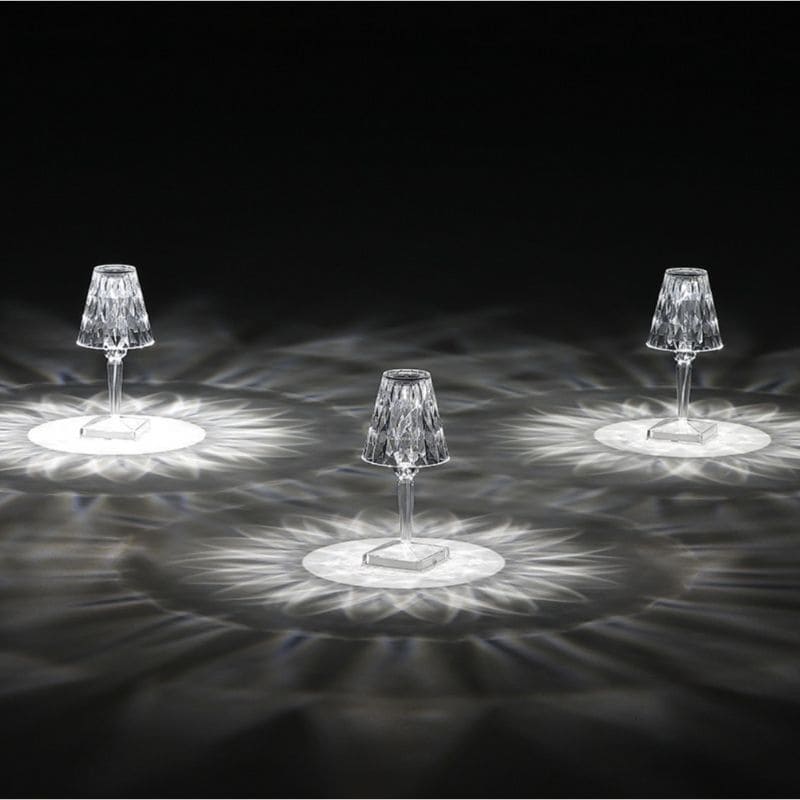 LuxeGlow - Elegante Kristallen Tafellamp voor Woonkamer