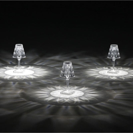LuxeGlow - Elegante Kristallen Tafellamp voor Woonkamer
