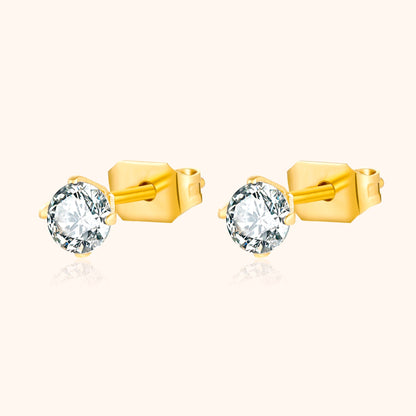 Sparkling Mira Mini Earrings - Shine Bright!