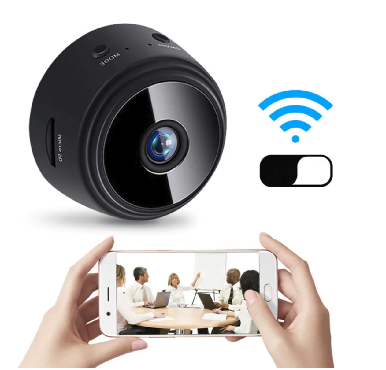 SecureVision Pro Camera - Draadloze HD Beveiliging met Nachtzicht