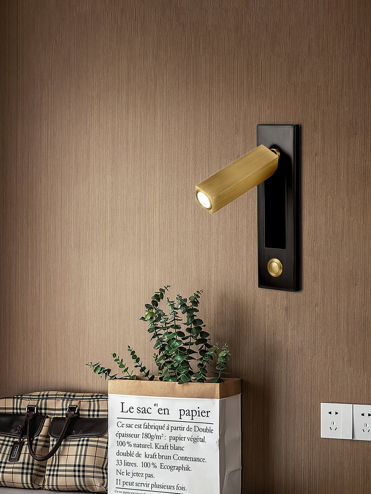 Embedded Light – Minimalistische Bedside Wandlamp LED
