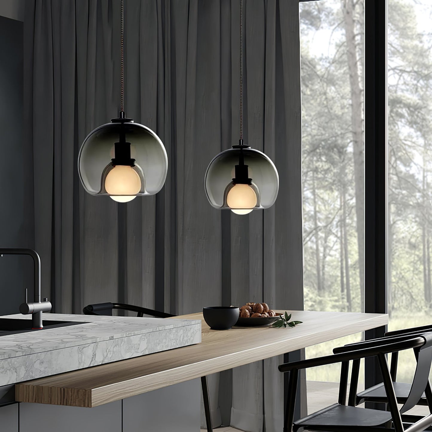 ÉclatPure Hanglamp - Minimalistische LED Hanglamp voor Stijlvolle Ruimtes