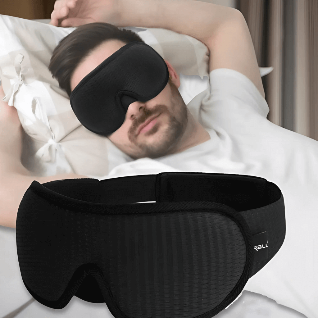 Drukvrij Oogmasker - Verwen jezelf met diepe slaap