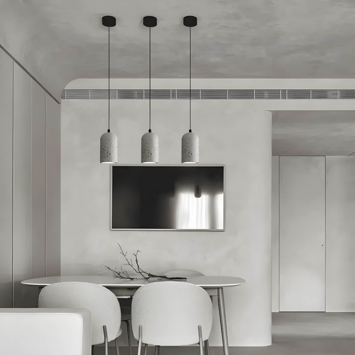 UrbanGlow Lamp - Industriële Beton Hanglamp voor Modern Interieur