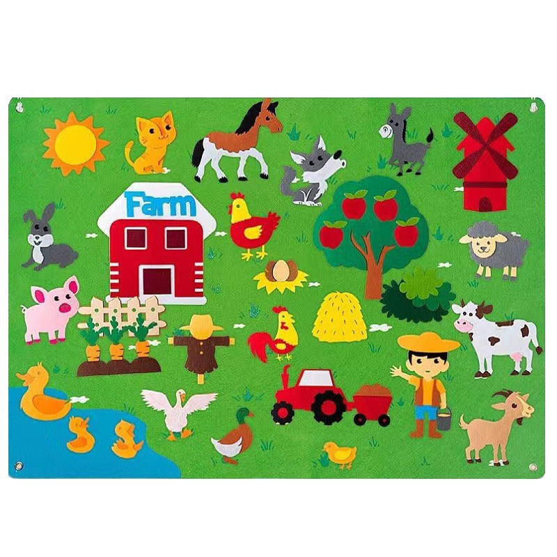 FeltPlay – Creatief Peuter Viltbord voor Speelplezier