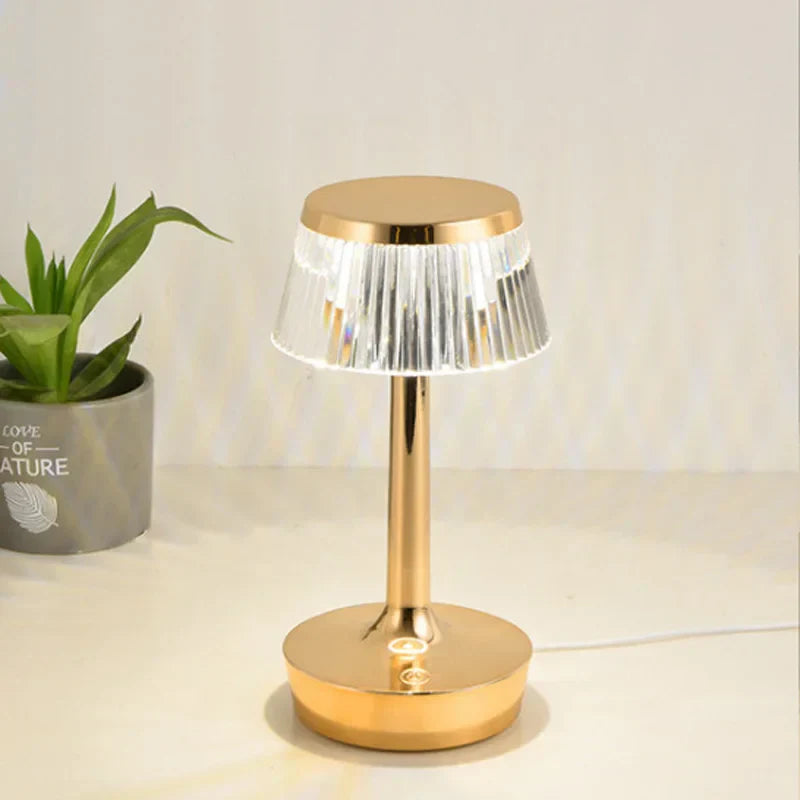 Crystal Pendant - Oplaadbare Draadloze Tafellamp