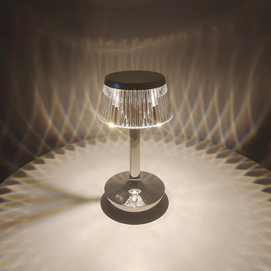 Crystal Pendant - Oplaadbare Draadloze Tafellamp