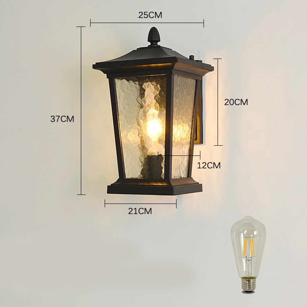 RusticGlow - Buitenwandlamp Landelijke Stijl Weerbestendig