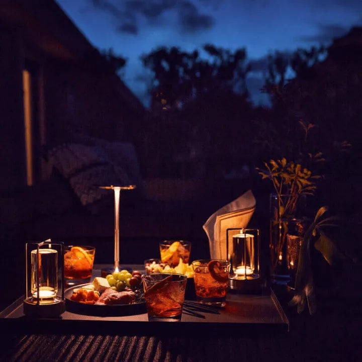 Oplaadbare Draadloze Elegance Tafellamp - Creëer Luxe Ambiance in Elke Ruimte