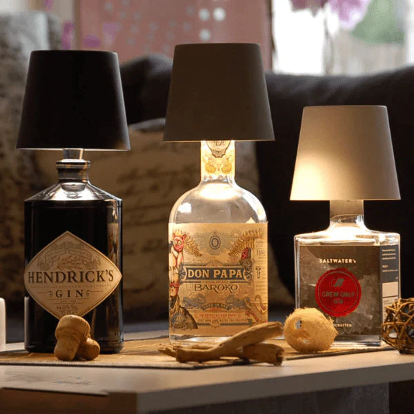 GlowBottle - Stijlvolle LED Flessenlamp voor Interieur