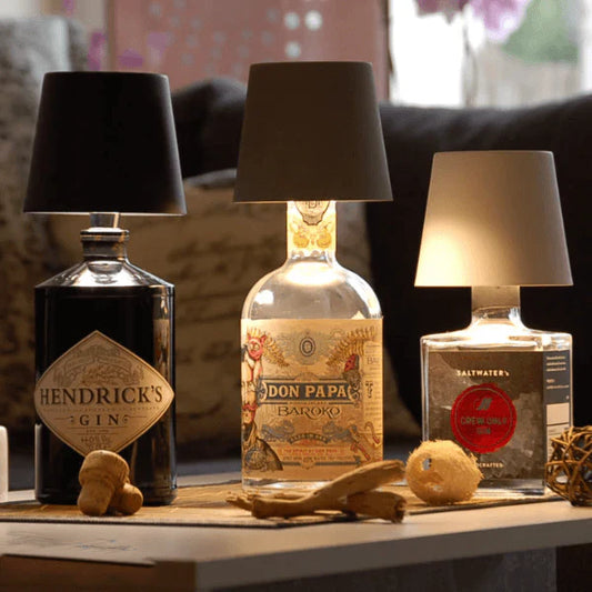 GlowBottle - Stijlvolle LED Flessenlamp voor Interieur