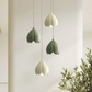 FlowerGlow Hanglamp - Elegante Crèmekleurige Hanglamp voor Warme Sfeervolle Interieurs
