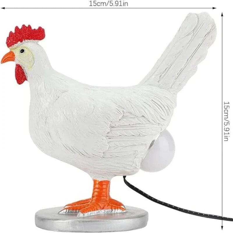 ChickLite – Speelse Kippen Tafellamp voor je Tafel