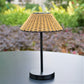 Elegante GardenWoven Solar Tafellamp - Weerbestendig & Energiezuinig