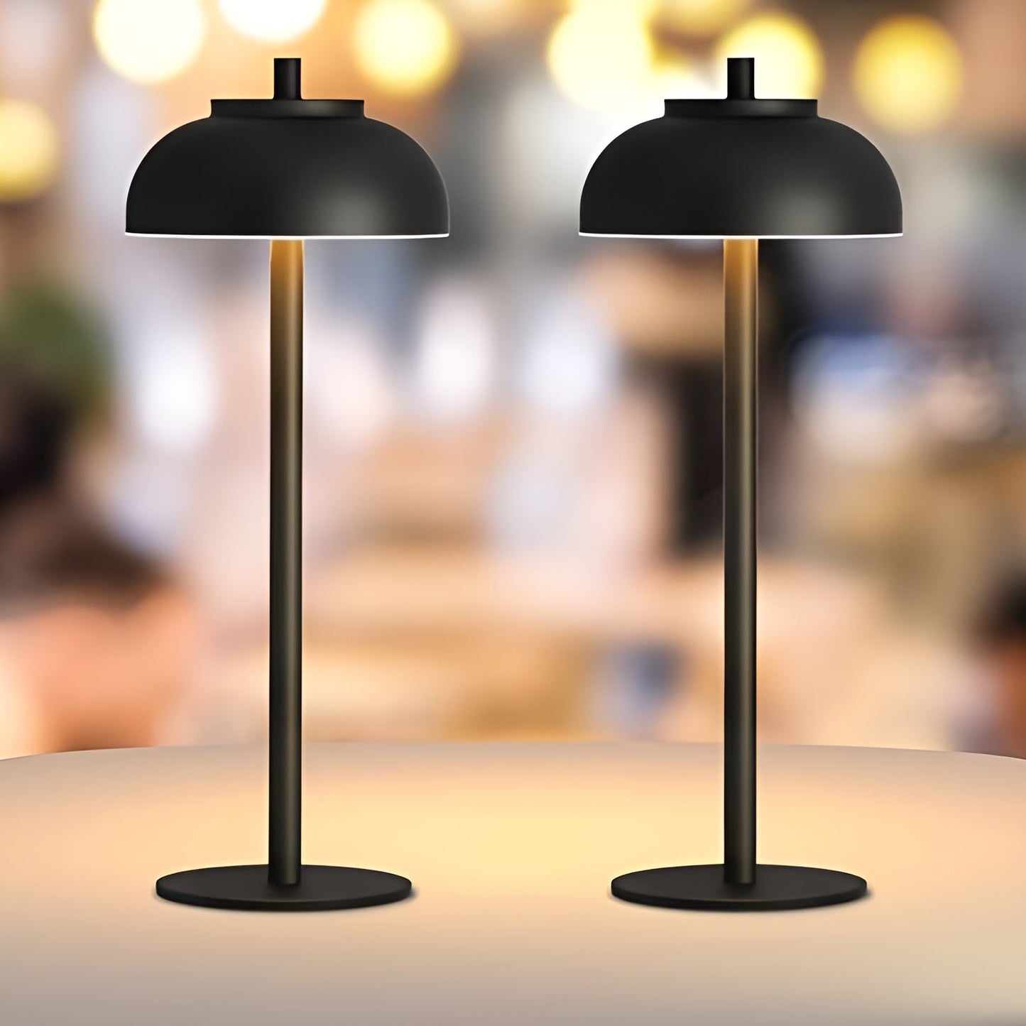 Stijlvolle Oplaadbare Tafellamp met Dimbare LED - Drie Lichtmodi en USB