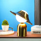 Elegante Gouden Tafellamp Met LED, Scandinavisch Design Voor Sfeervol Interieur