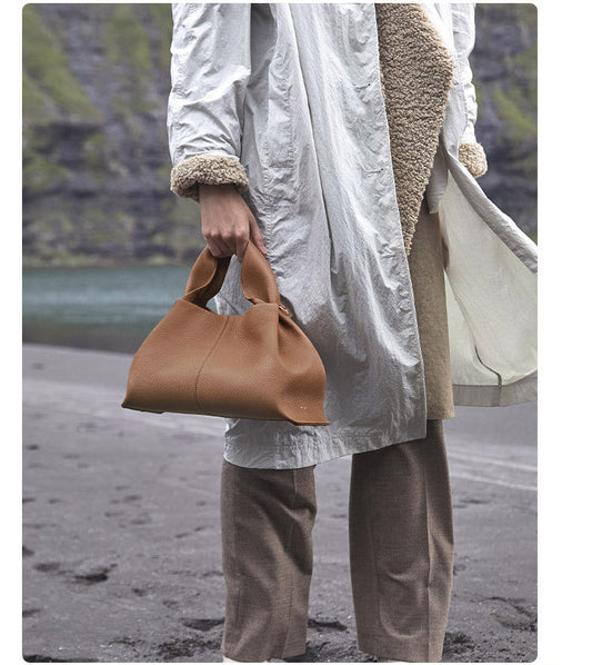 PureElegance Bag - Luxe Vintage Leren Damestas