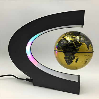Magische Zwevende Wereldbol met LED Verlichting en Educatieve Touch