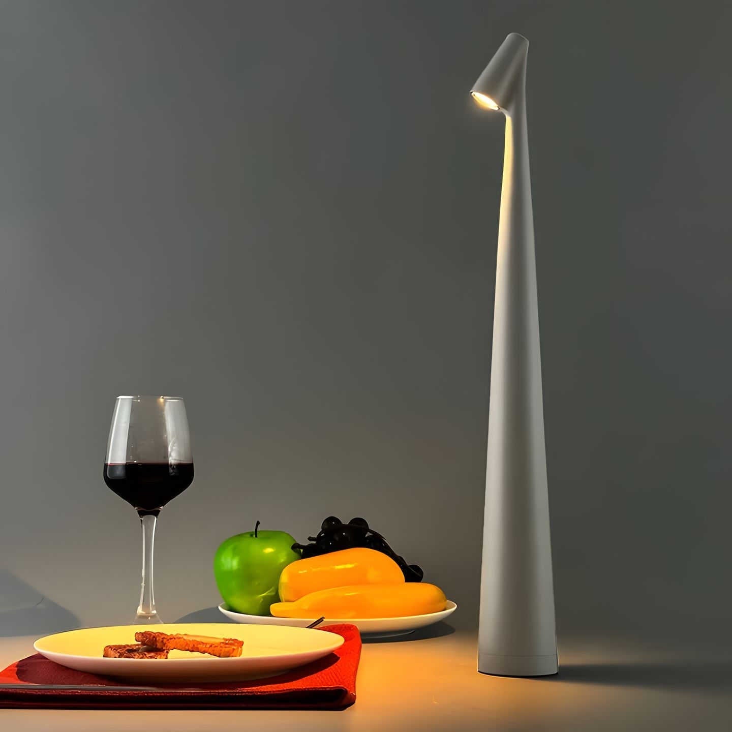 LunaSlim – Elegante Draadloze Tafellamp met Verstelbare Verlichting