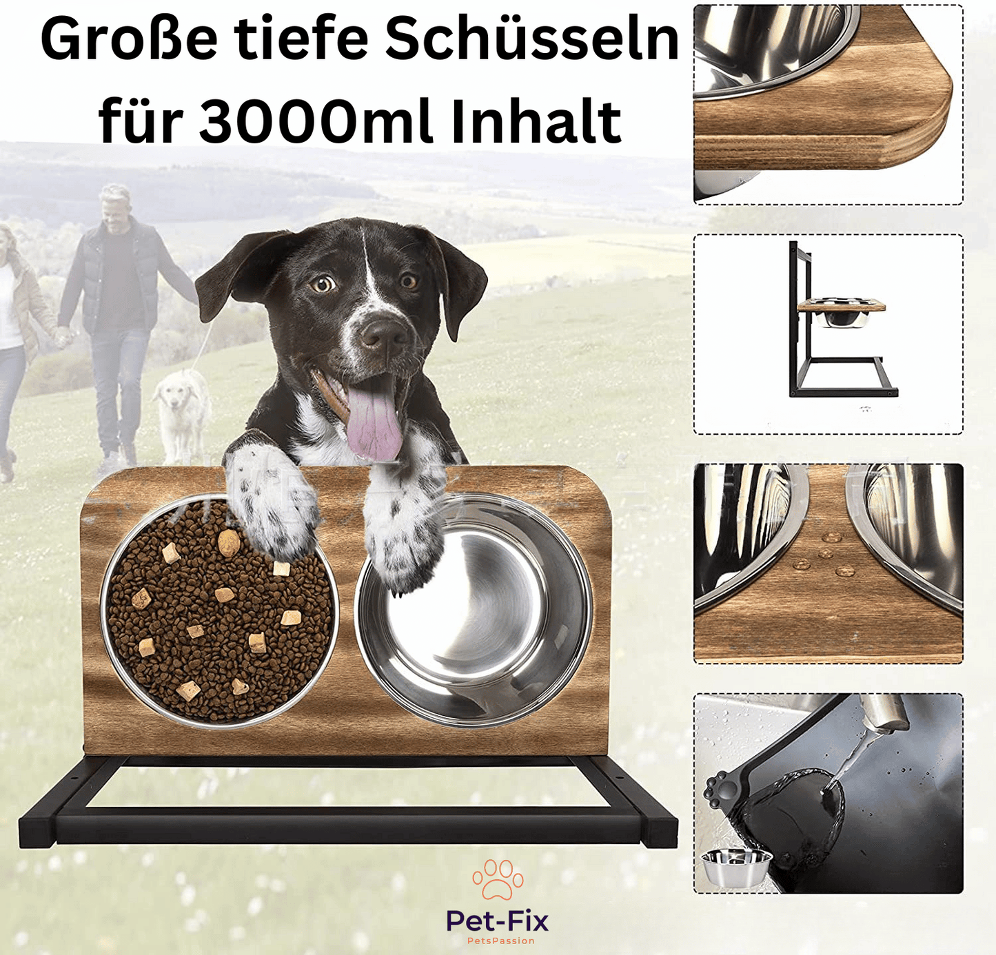 SnackHaven - Luxe Verhoogd Voederstation voor Honden